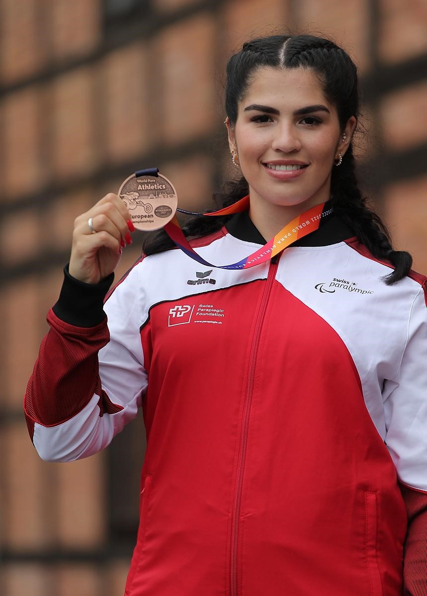 Médaille de bronze pour une Jongnyssoise aux Championnats d'Europe de Para Athlétisme