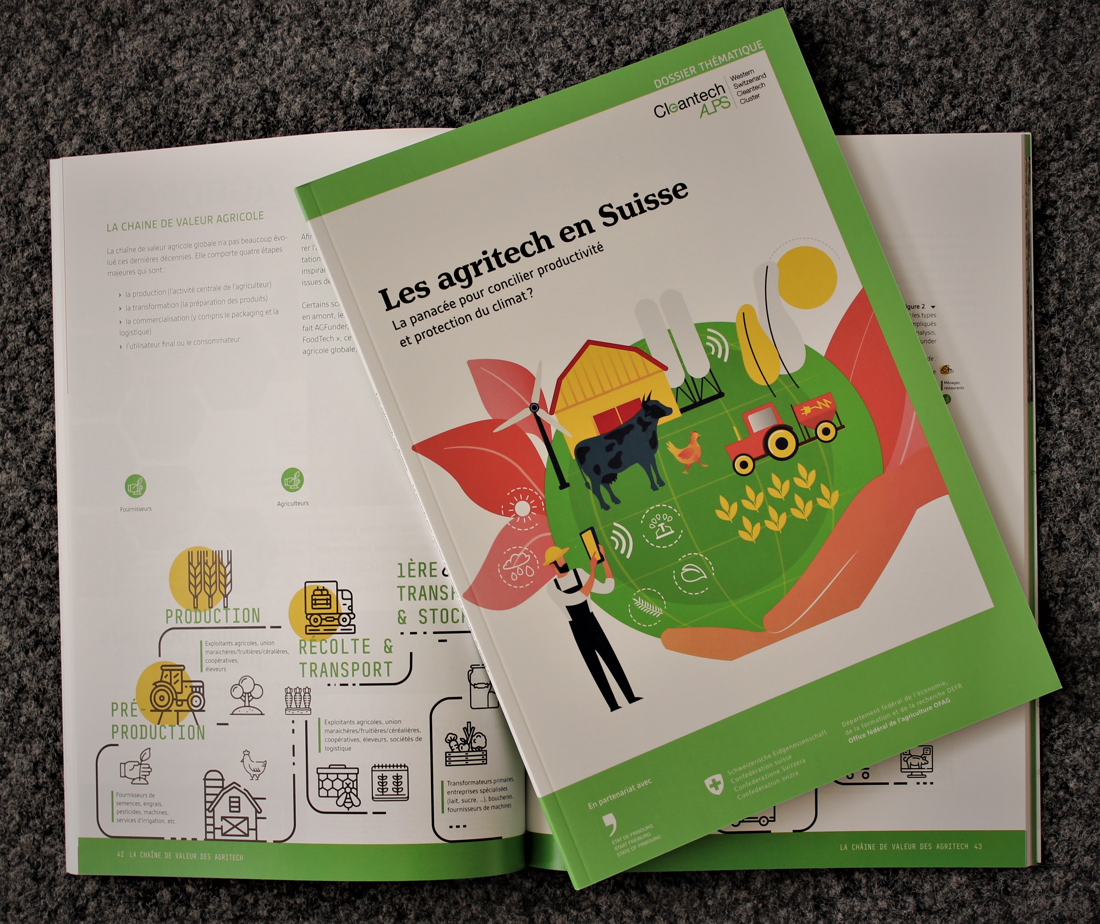 Les agritechs: une piste pour mieux concilier productivité et protection du climat dans l'agriculture