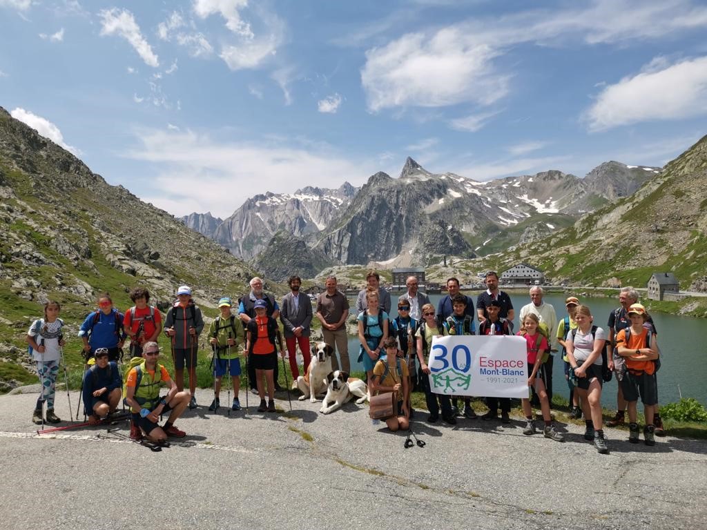 Le 30e anniversaire de l'Espace Mont-Blanc (Suisse, France, Italie)