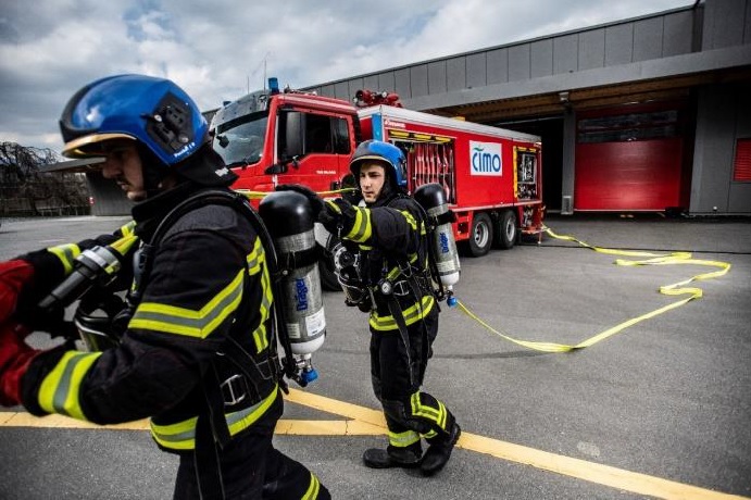 Des sapeurs-pompiers de toute la Suisse vont se former à Monthey