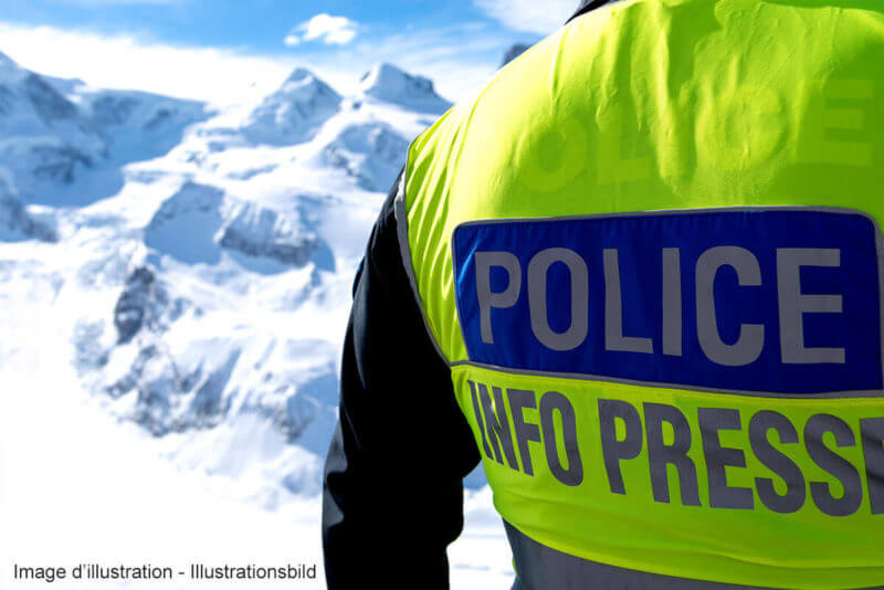 photo Police cantonale valaisanne