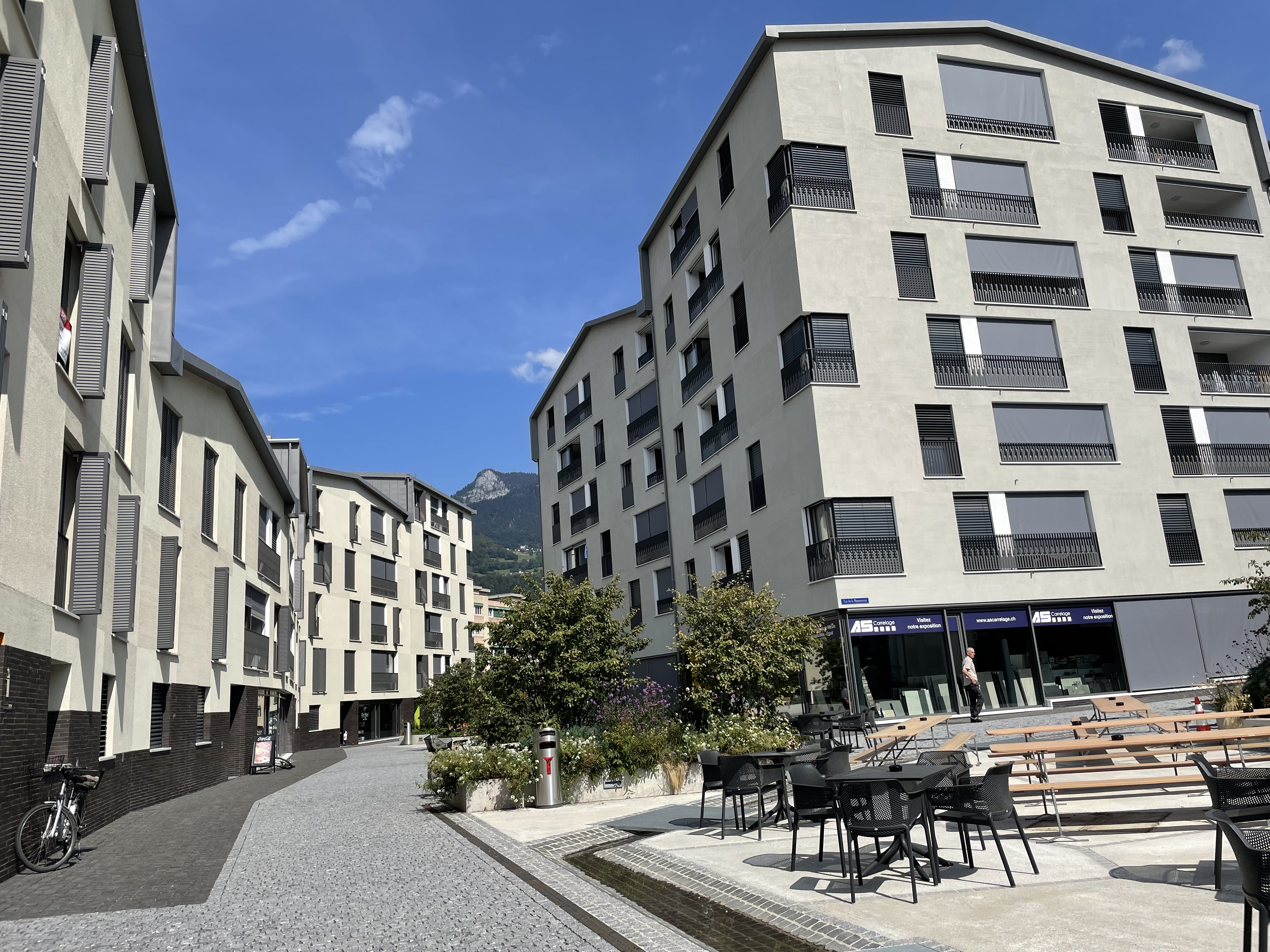 Après des années d'attente, le quartier Sous-le-Bourg à Aigle a enfin été inauguré