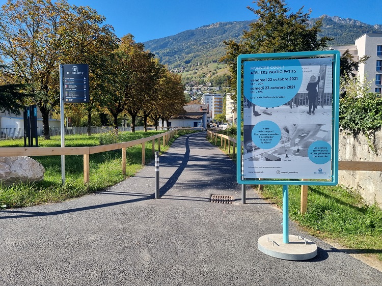 Le projet d’aménagement du quai de la Vièze se poursuit à Monthey