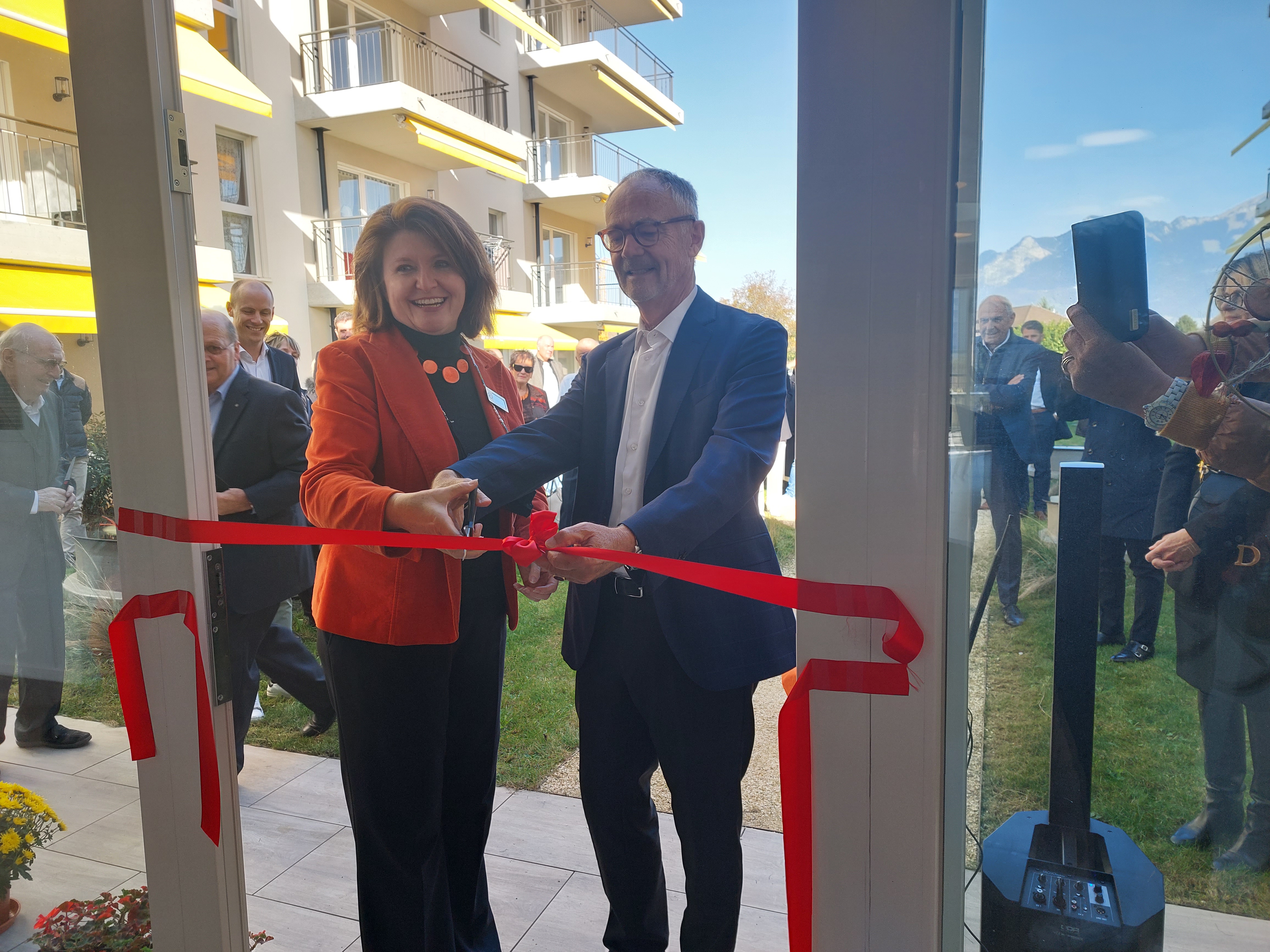 Une résidence pour seniors privée inaugurée à Collombey-Muraz