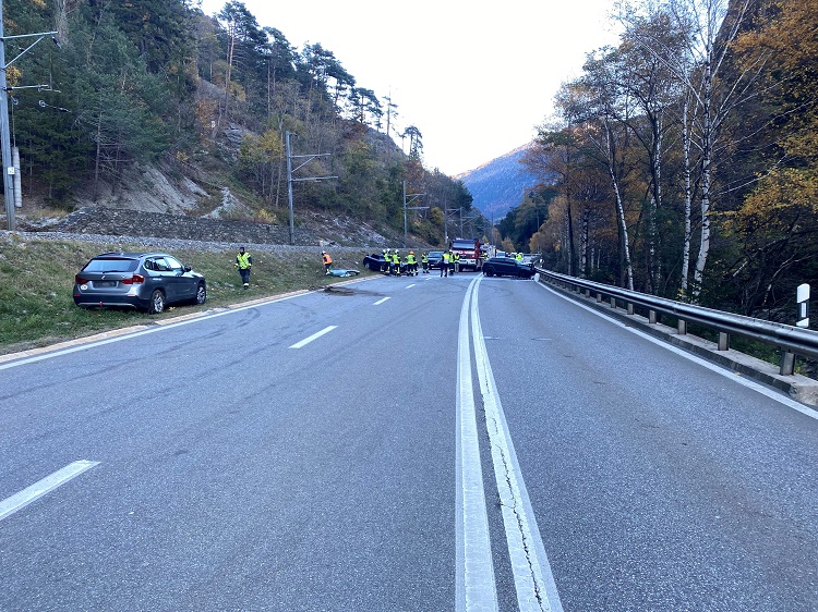 8 personnes ont été blessées hier à Bovernier