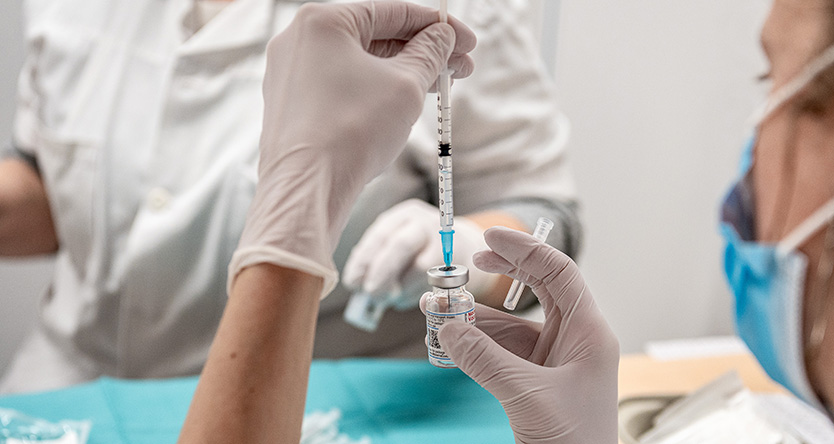 La grande majorité du personnel du CHUV est vaccinée contre le COVID-19