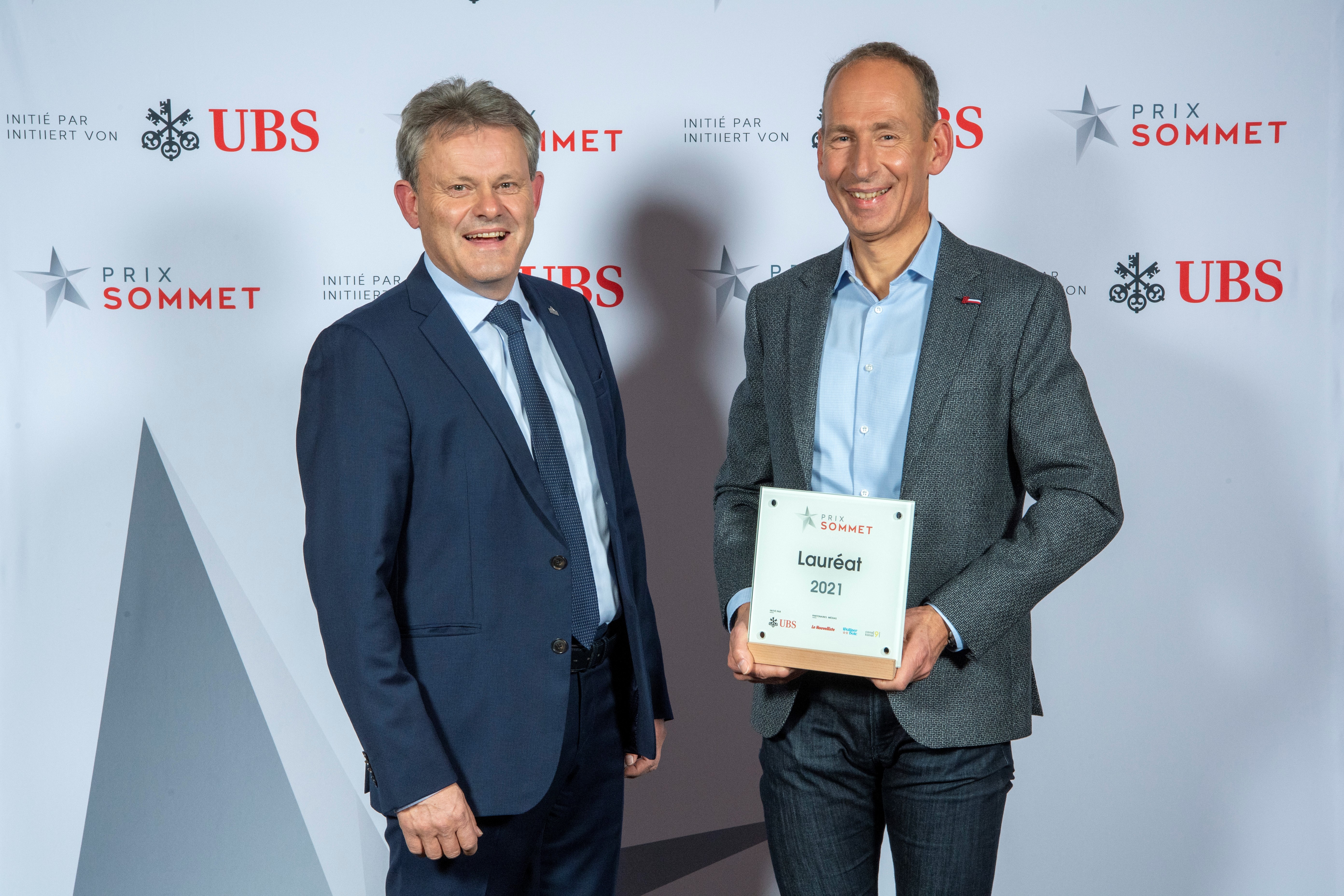 L’entreprise vionnéroude Steiger Participations SA est lauréate du Prix Sommet 2021