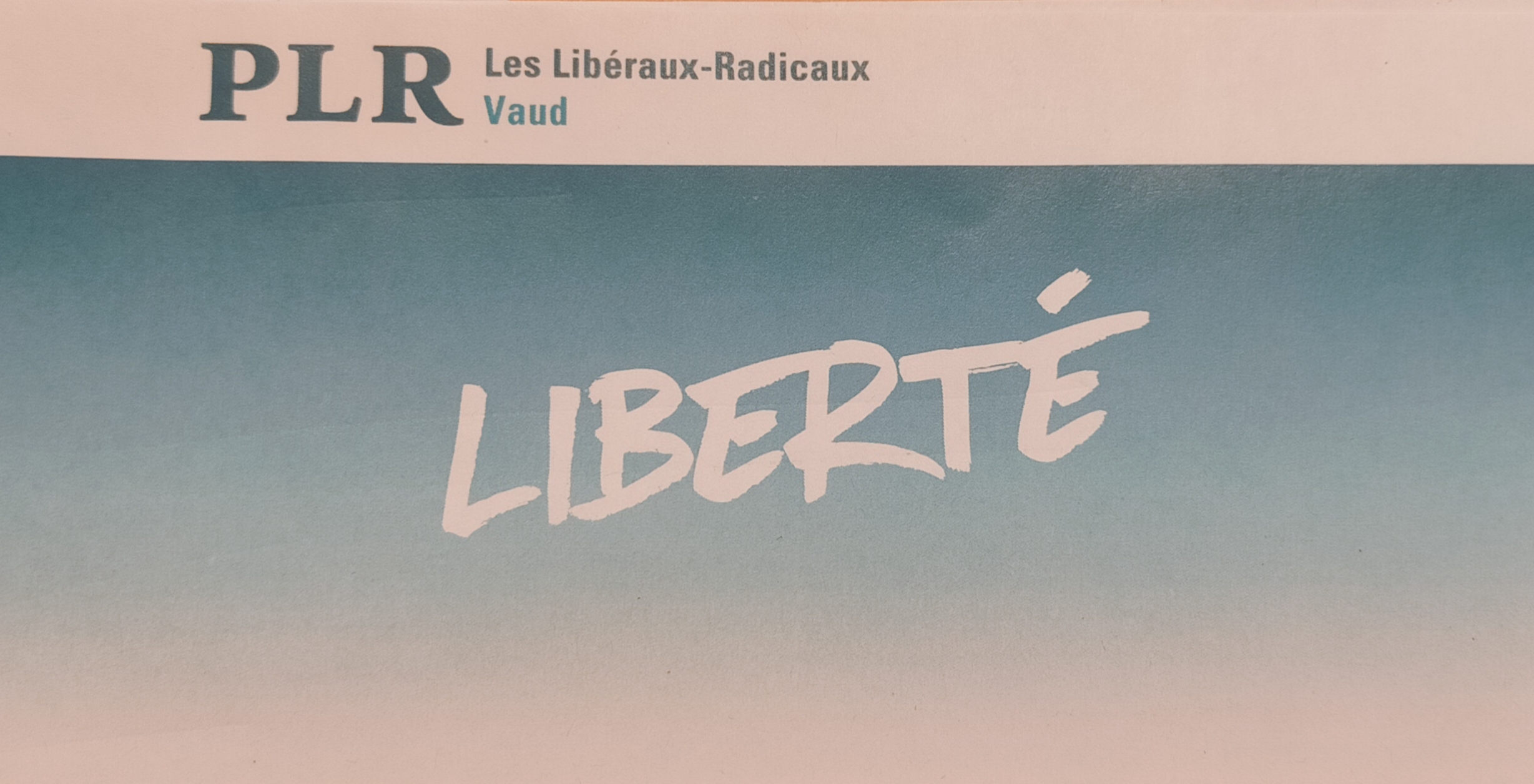 Le PLR Vaud dévoile son programme de campagne en vue des prochaines élections cantonales