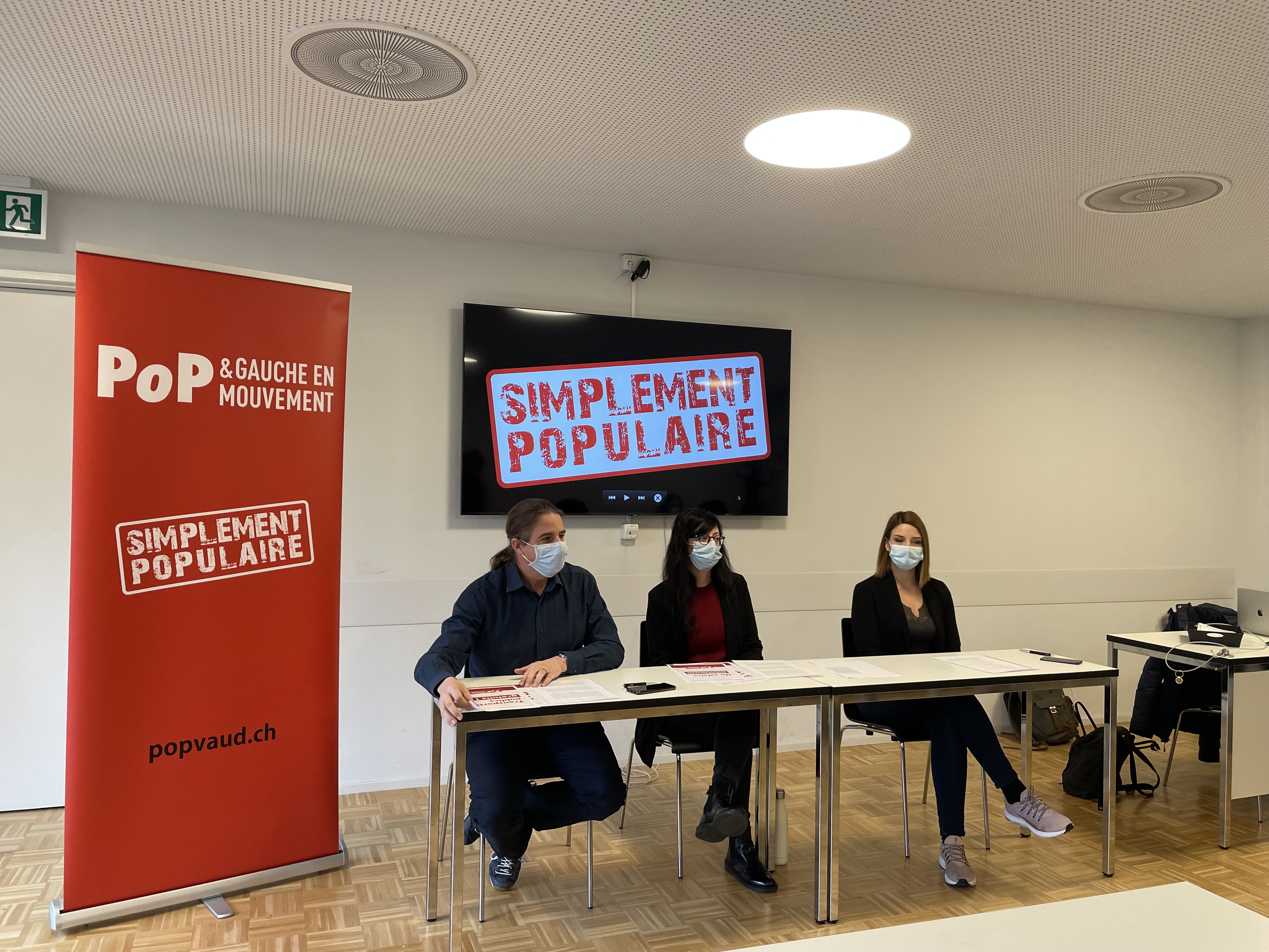 Les députés POP Vincent Keller et Céline Misiego candidats au Conseil d'Etat