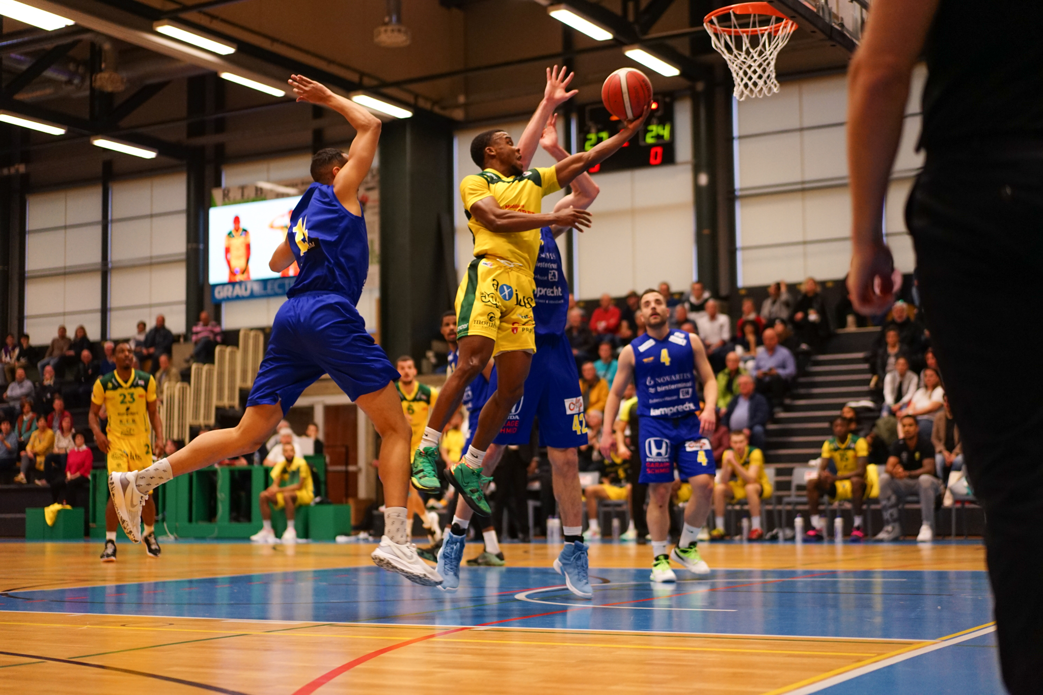 Basket: Le BBC Monthey-Chablais remporte son duel capital face aux Starwings de Bâle