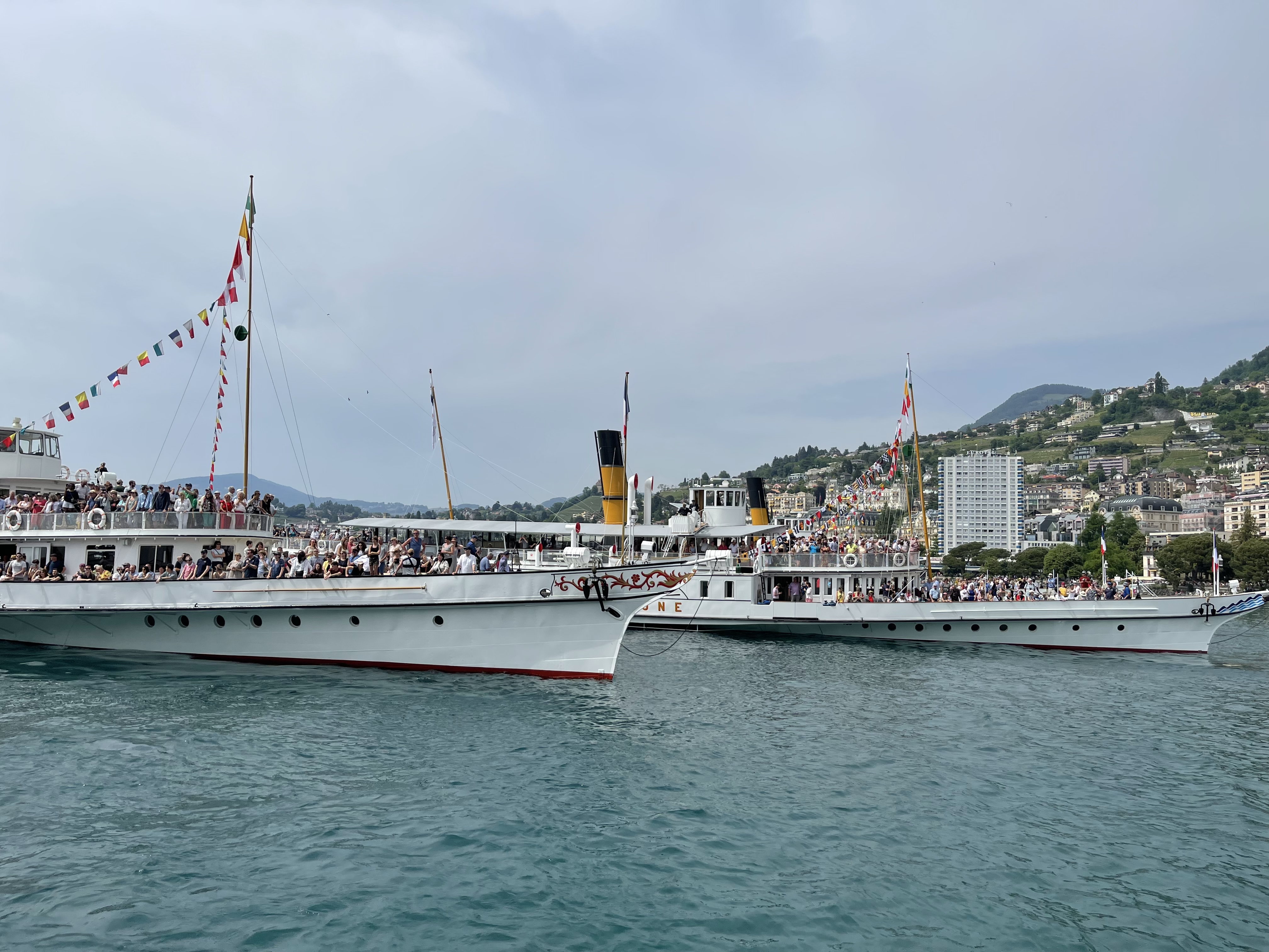 7'000 personnes ont assisté à la Parade Navale de la CGN à Montreux