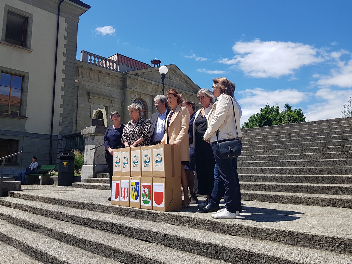 L’initiative pour un congé parental vaudois a été officiellement déposée aujourd’hui par le Parti Socialiste