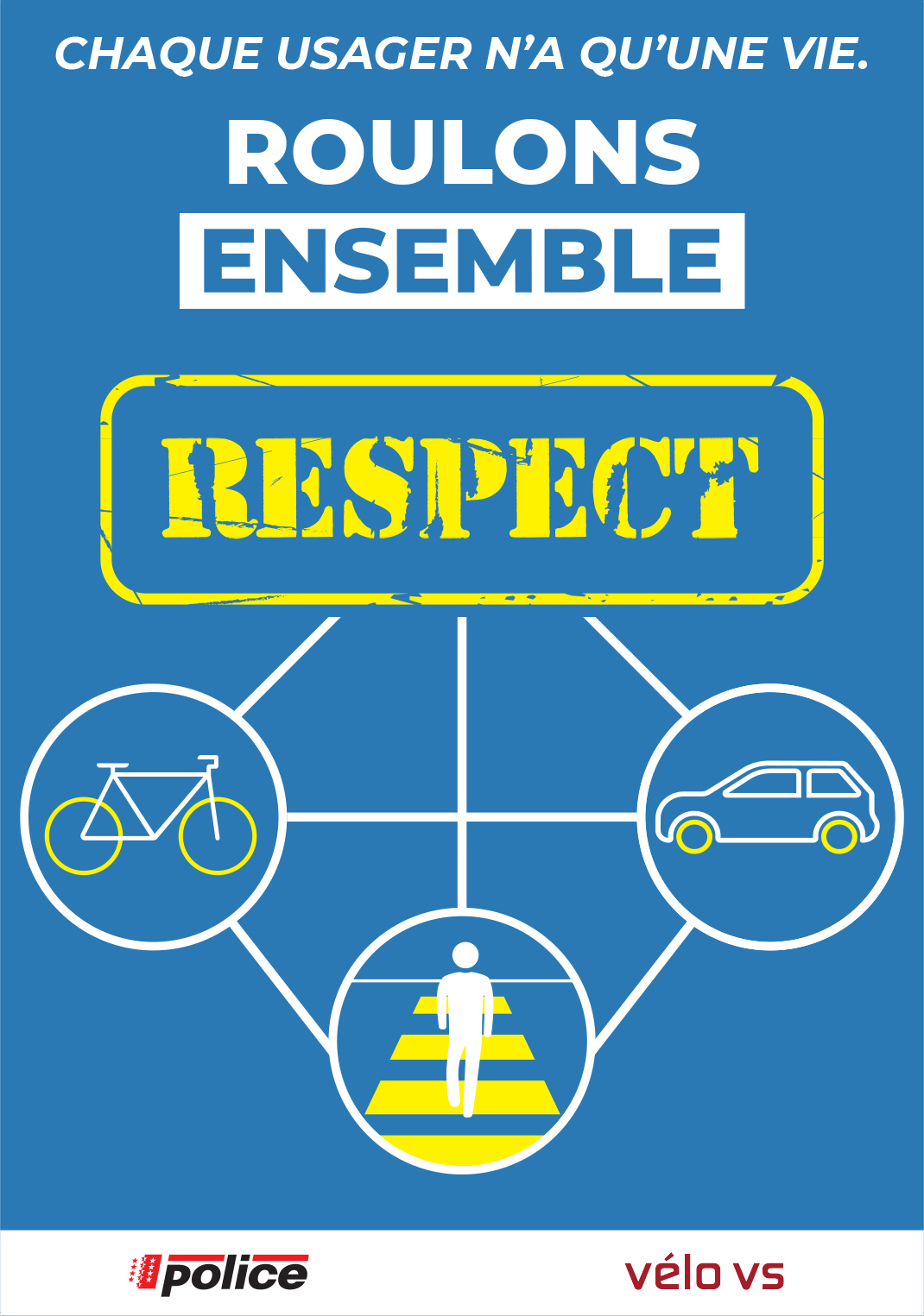 Le vivre-ensemble est valable aussi sur les routes valaisannes