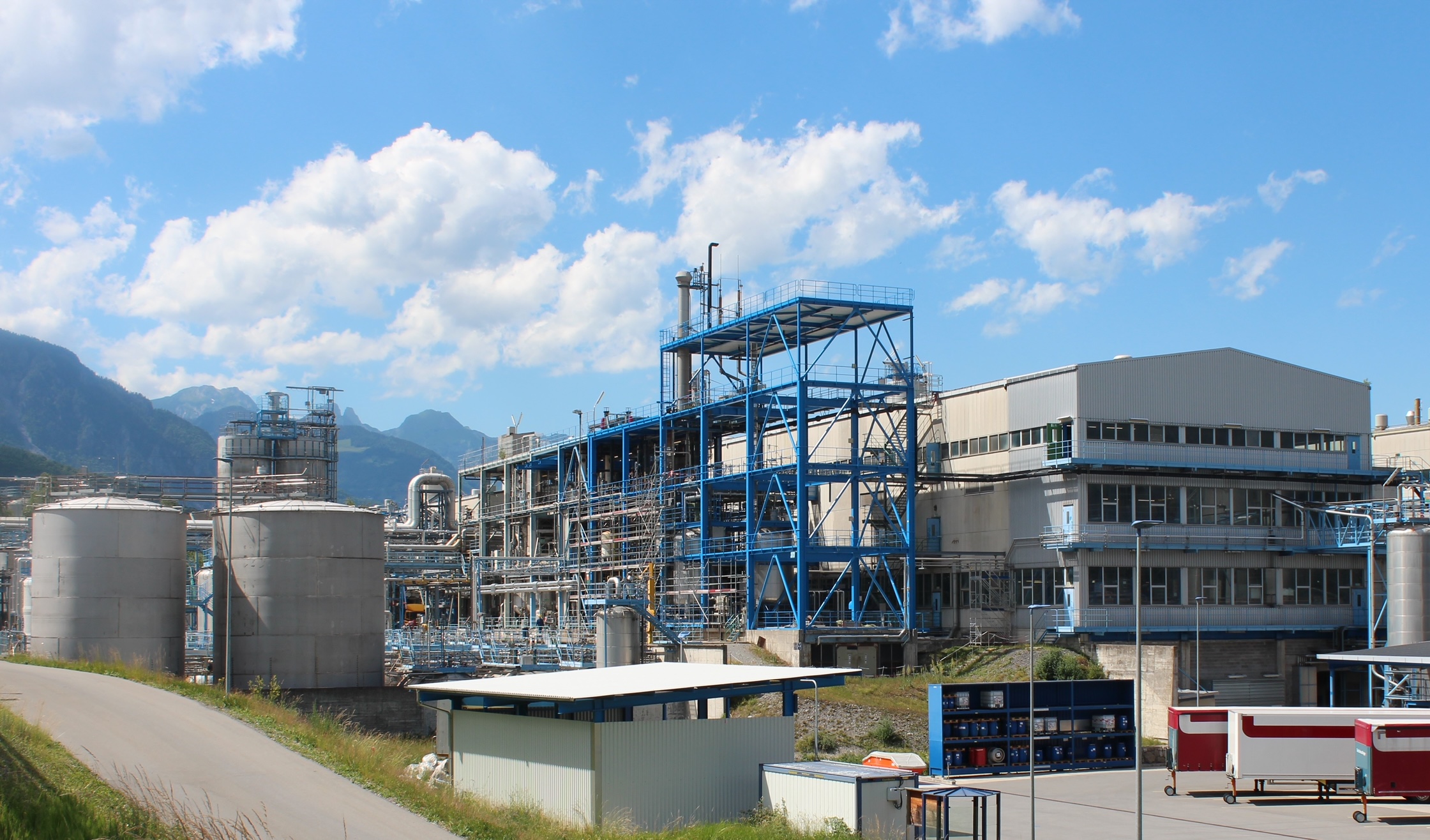 Le site BASF de Monthey a significativement augmenté sa capacité de production d’azurants optiques