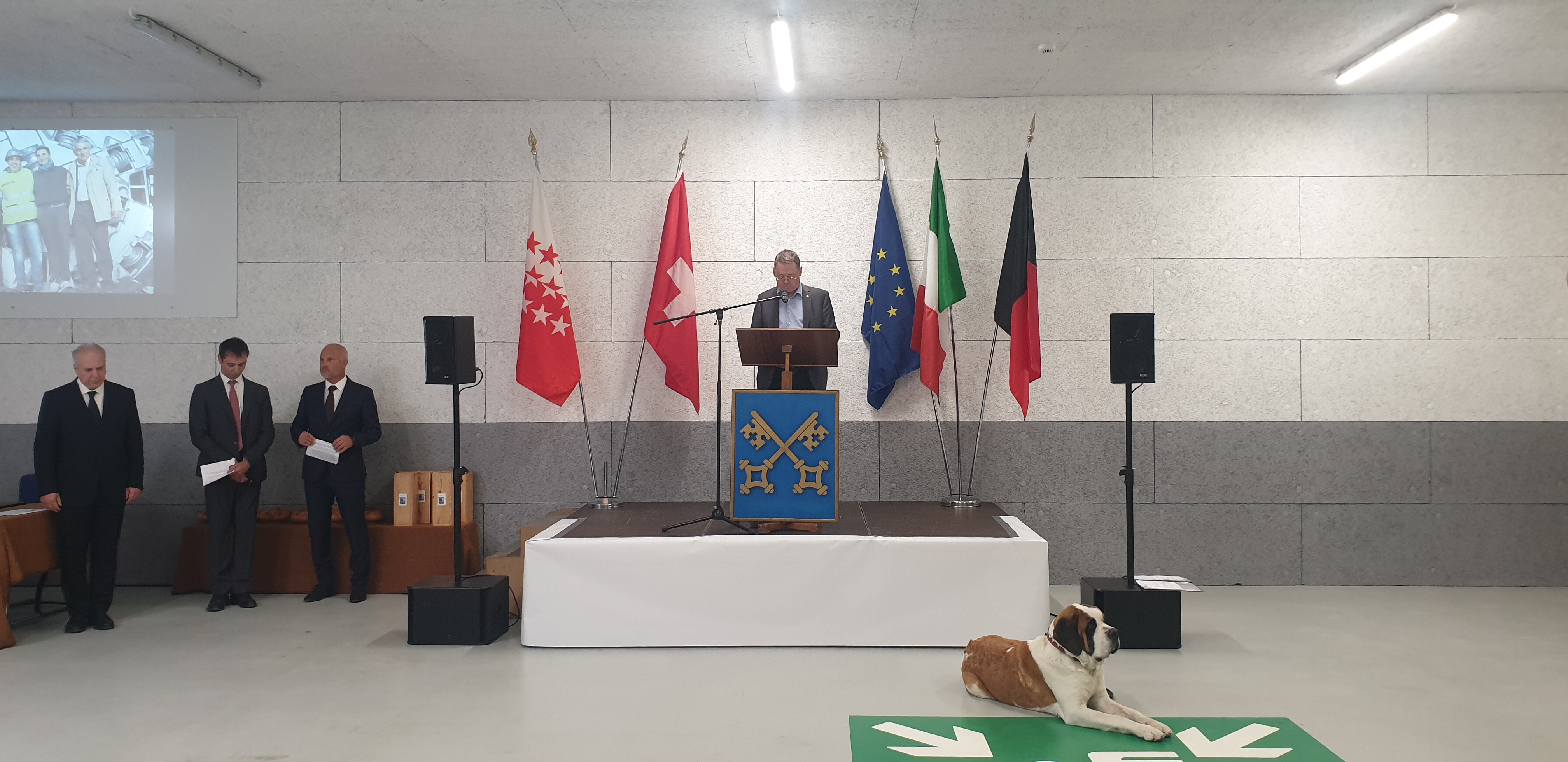 La Galerie de sécurité du tunnel du Grand-Saint-Bernard est inaugurée aujourd'hui