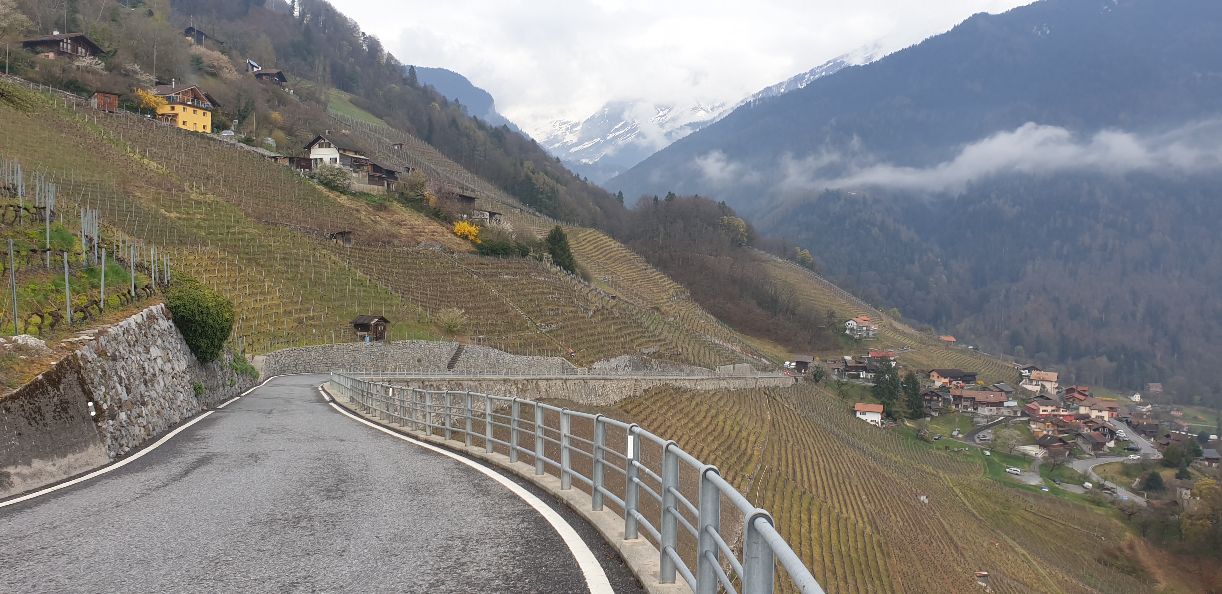 Le chantier sur la route de Gryon requiert deux semaines de plus