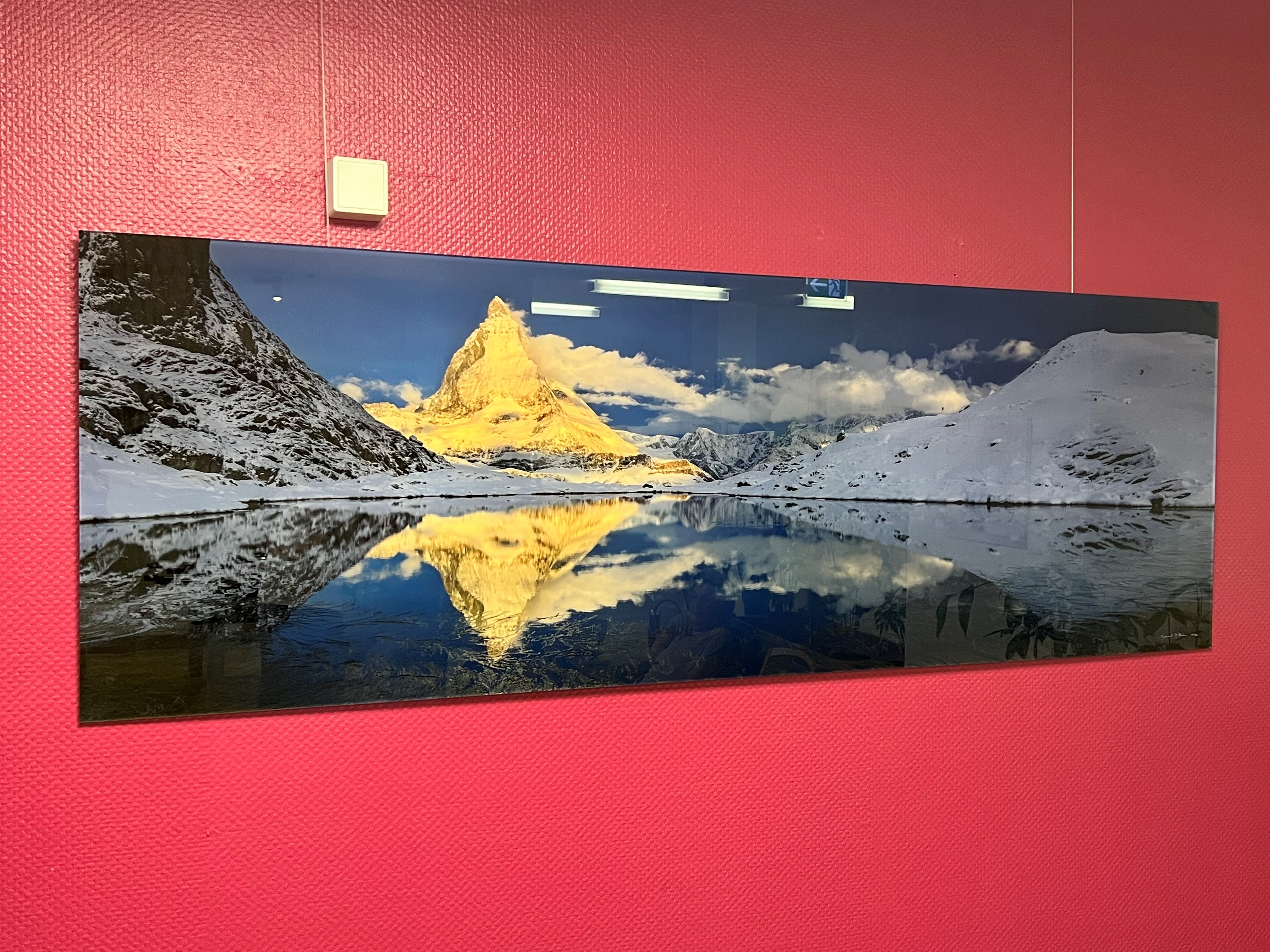 Exposition des magnifiques photos de montagne de Samuel Bitton à l'EMS La Résidence Grande-Fontaine, à Bex
