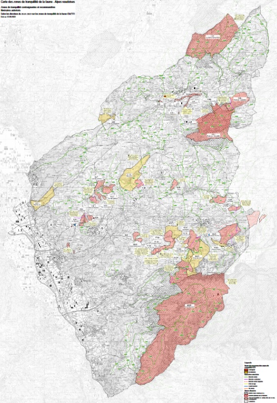 Les 1ères zones de tranquillité de la faune sauvage entrent en vigueur dans les Alpes vaudoises