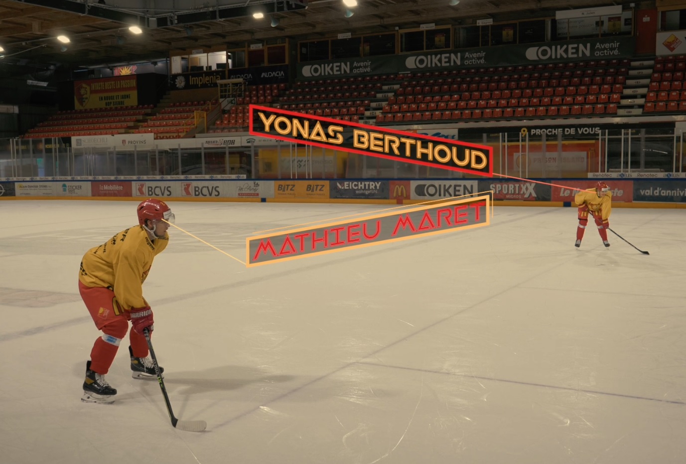LTDS - Les hockeyeurs chablaisiens Yonas Berthoud et Mathieu Maret font la paire au HC Sierre