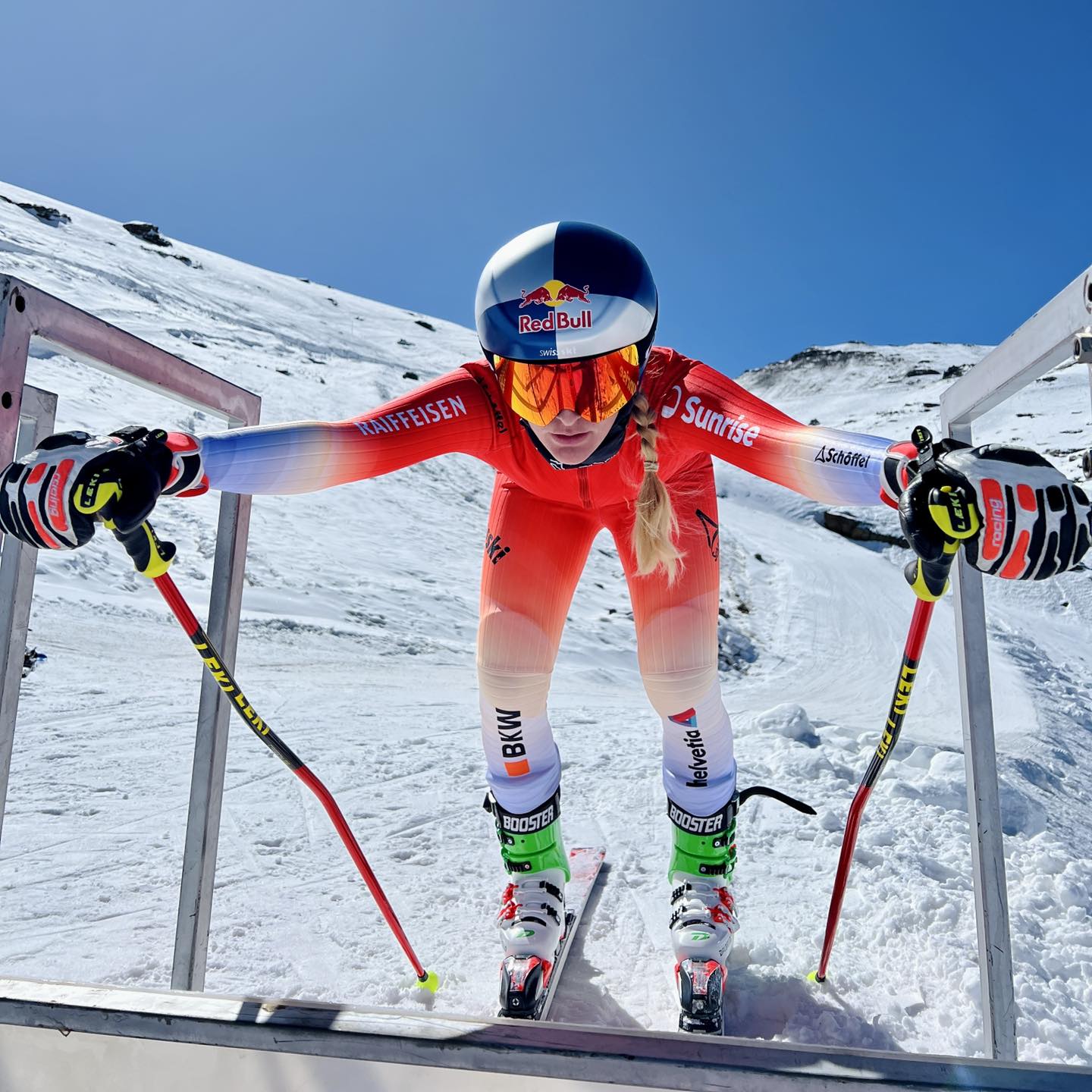 Skicross: Fanny Smith cale lors de la seconde épreuve de Val Thorens 