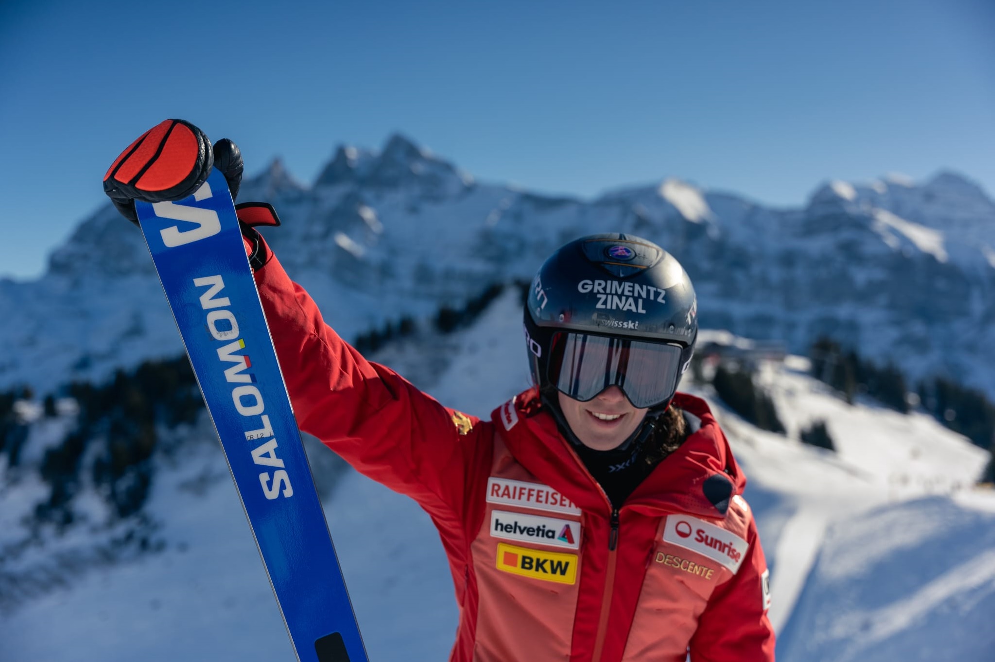 Ski alpin: Camille Rast a préparé ses Mondiaux dans la région