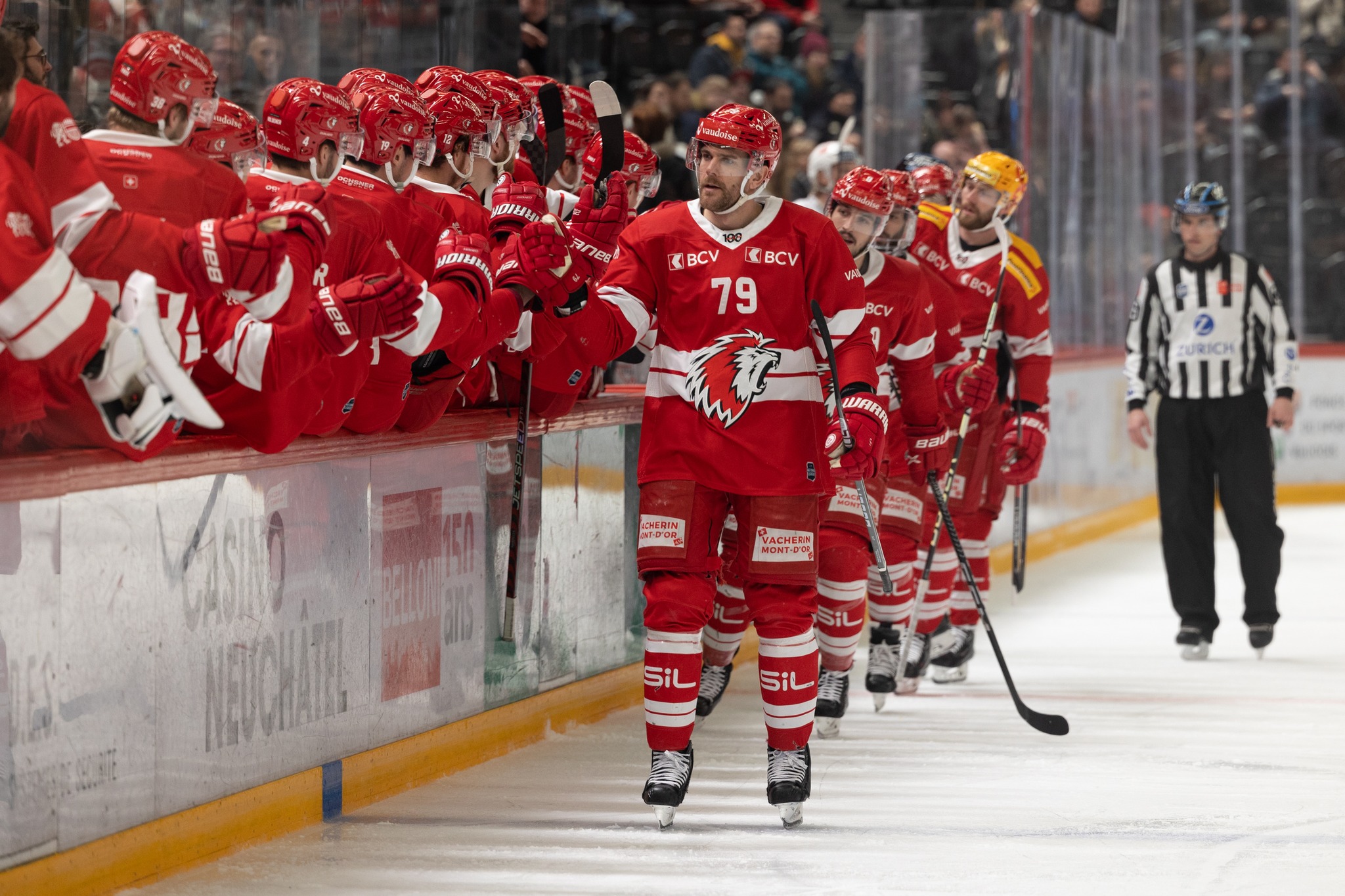 Hockey sur glace: Lausanne entretient l'espoir après son succès à Fribourg