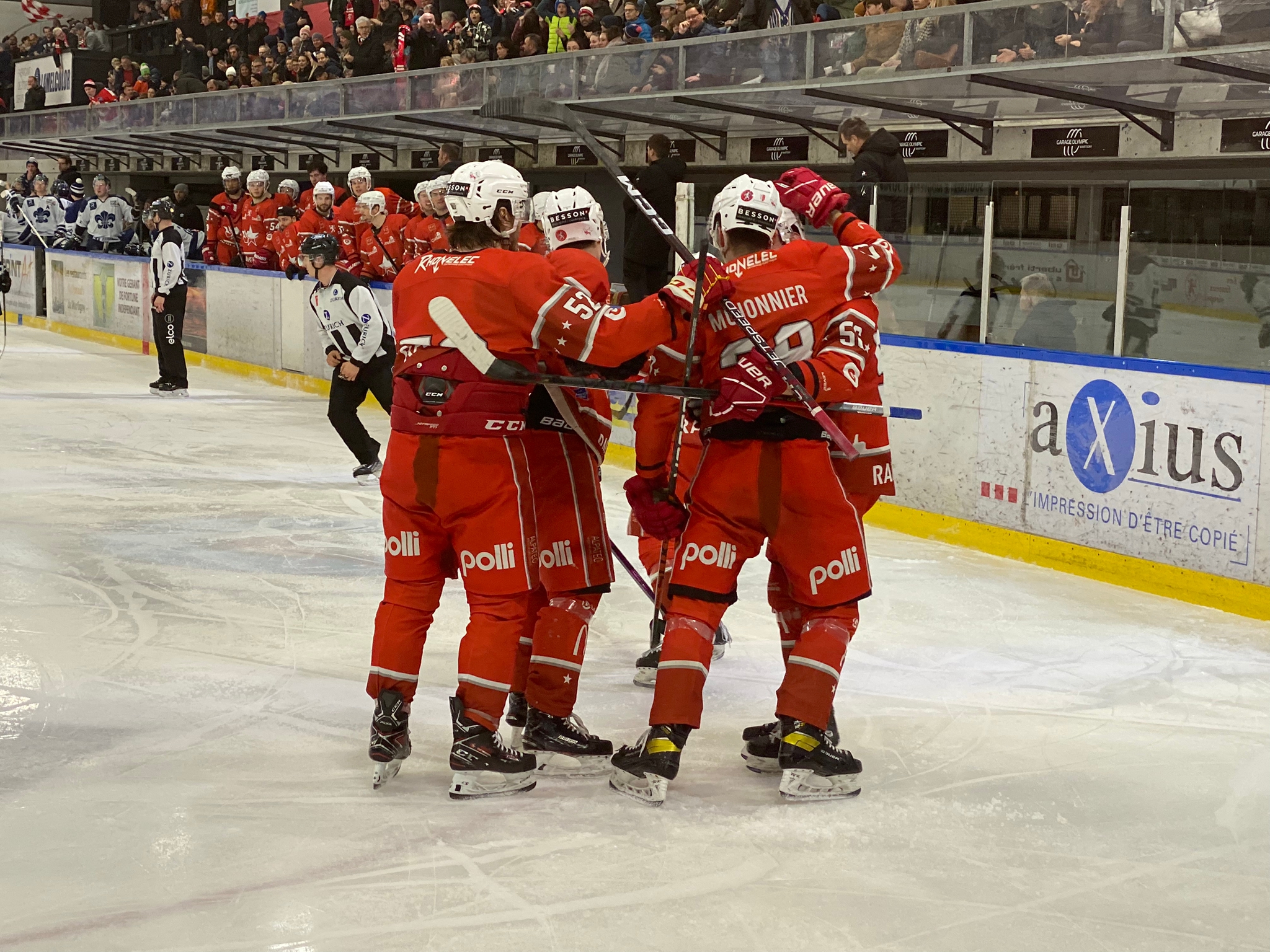 Hockey sur glace : Le HCV Martigny remporte le premier acte face à Lyss