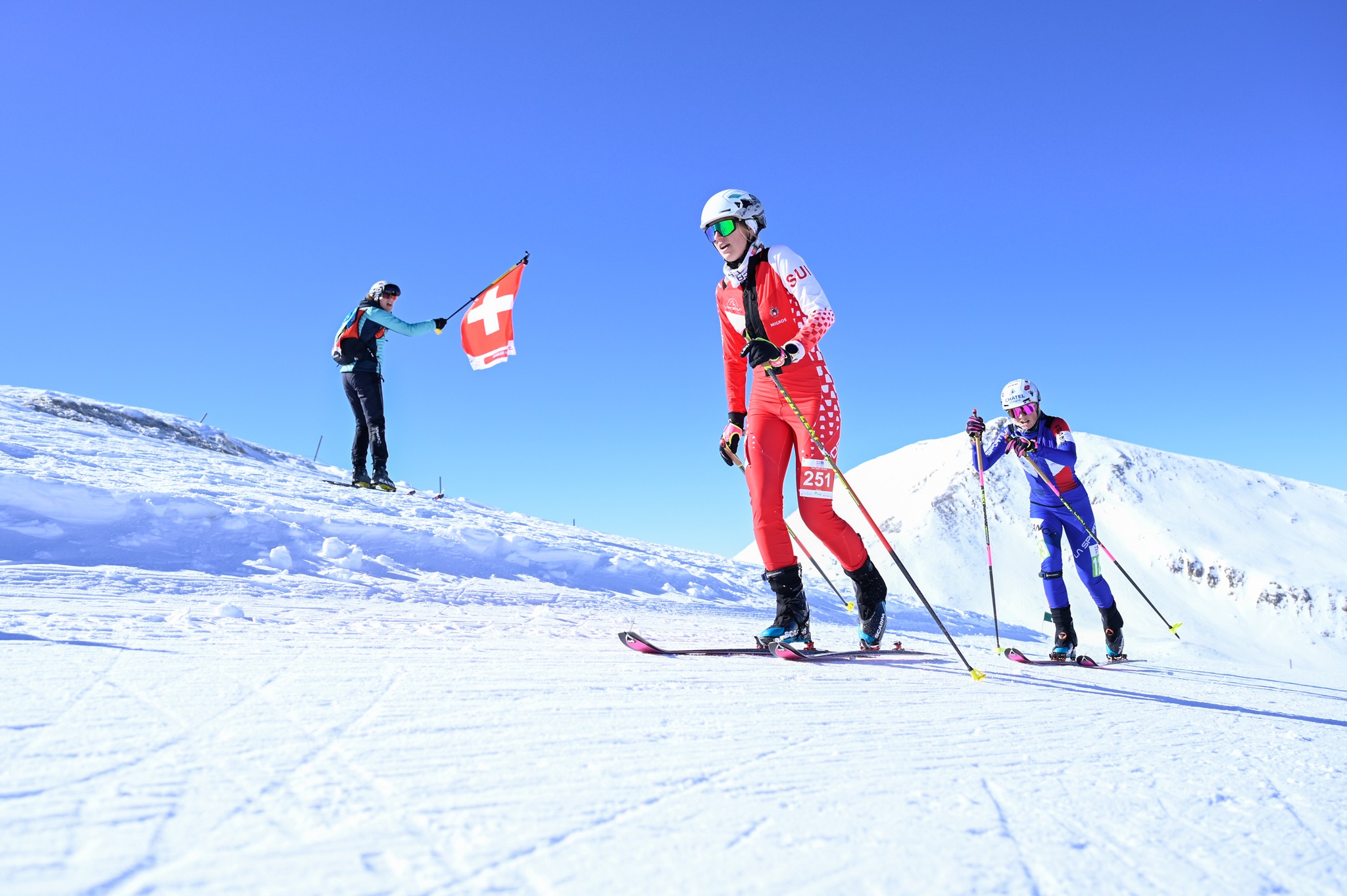 Ski alpinisme: Thibe Deseyn sur la plus haute marche du podium mondial de la verticale