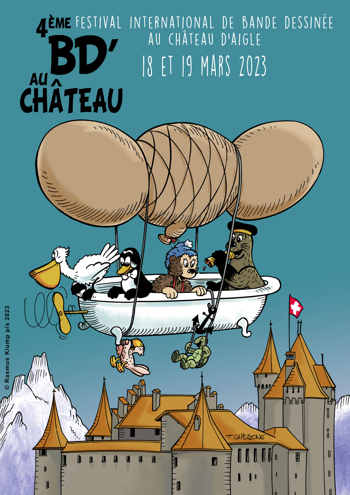 Aigle: une quatrième édition pour le festival BD au Château