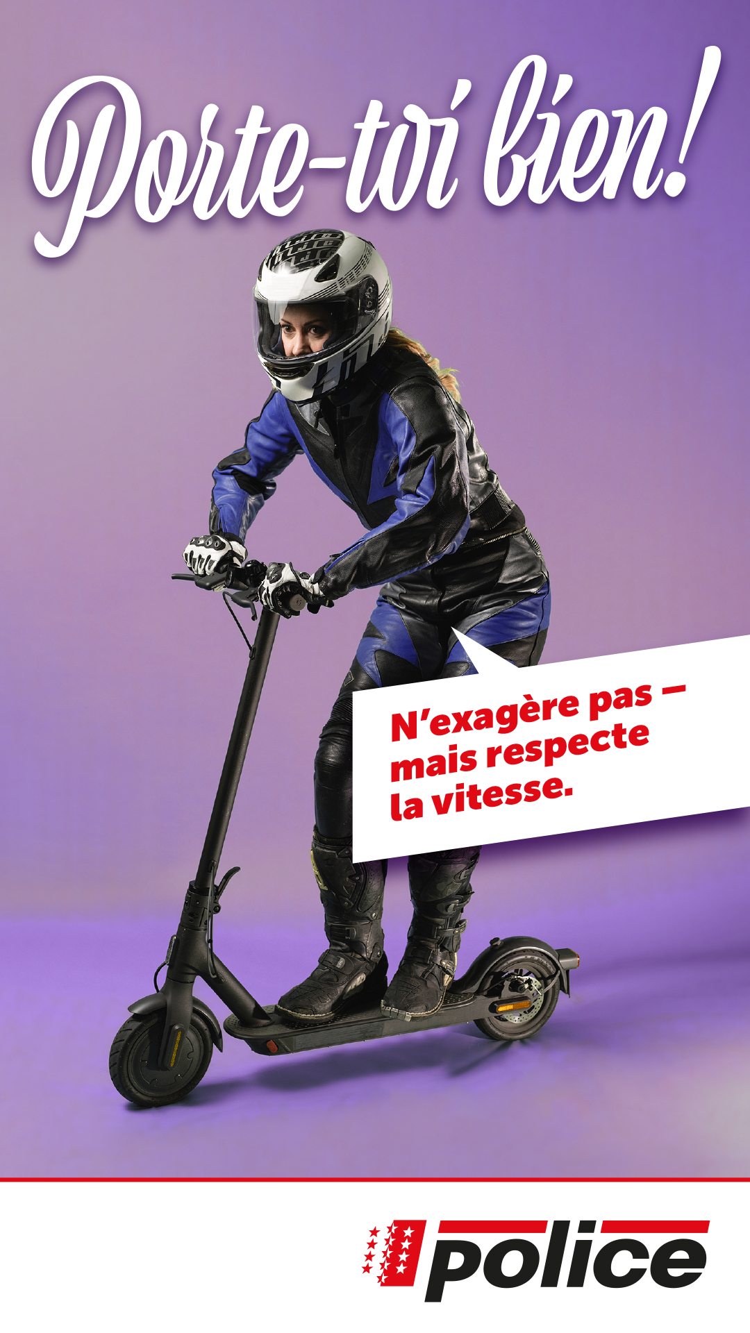 Mieux rouler en trottinette électrique pour éviter les accidents: la police cantonale veut sensibiliser la population