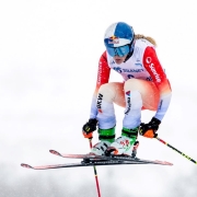 Skicross: Fanny Smith chute en finale lors de la dernière course de l'hiver
