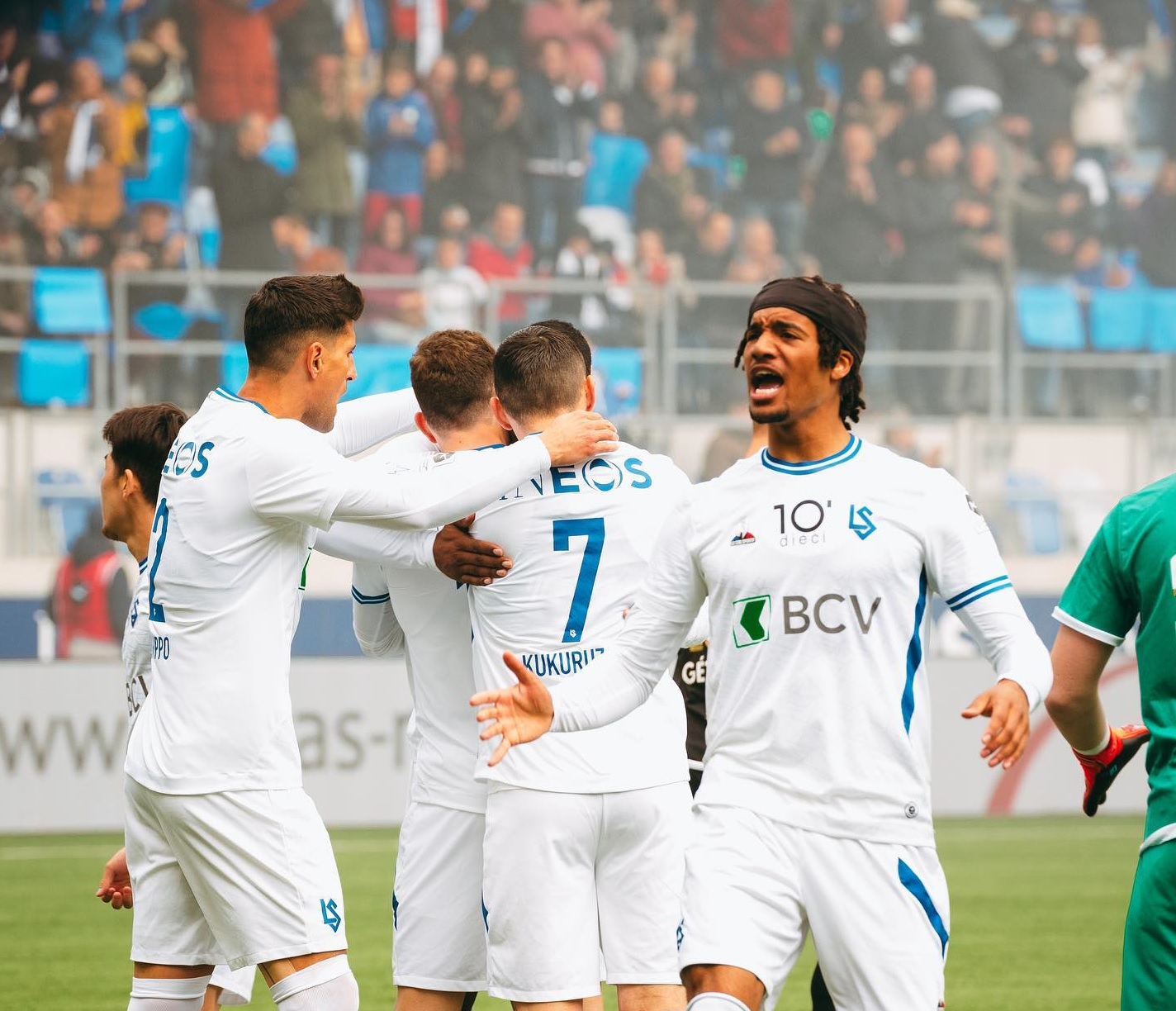 Football: Le Lausanne-Sport triomphe dans le derby au sommet face à Yverdon