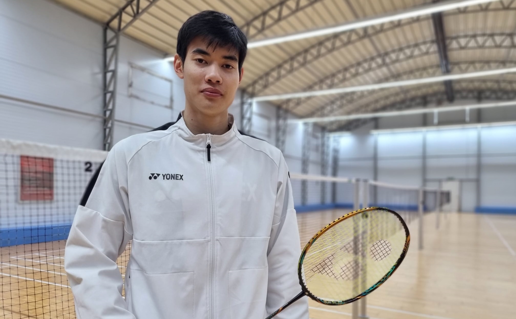 LTDS - Le Veveysan Minh Quang Pham met le nez au filet du badminton de haut niveau