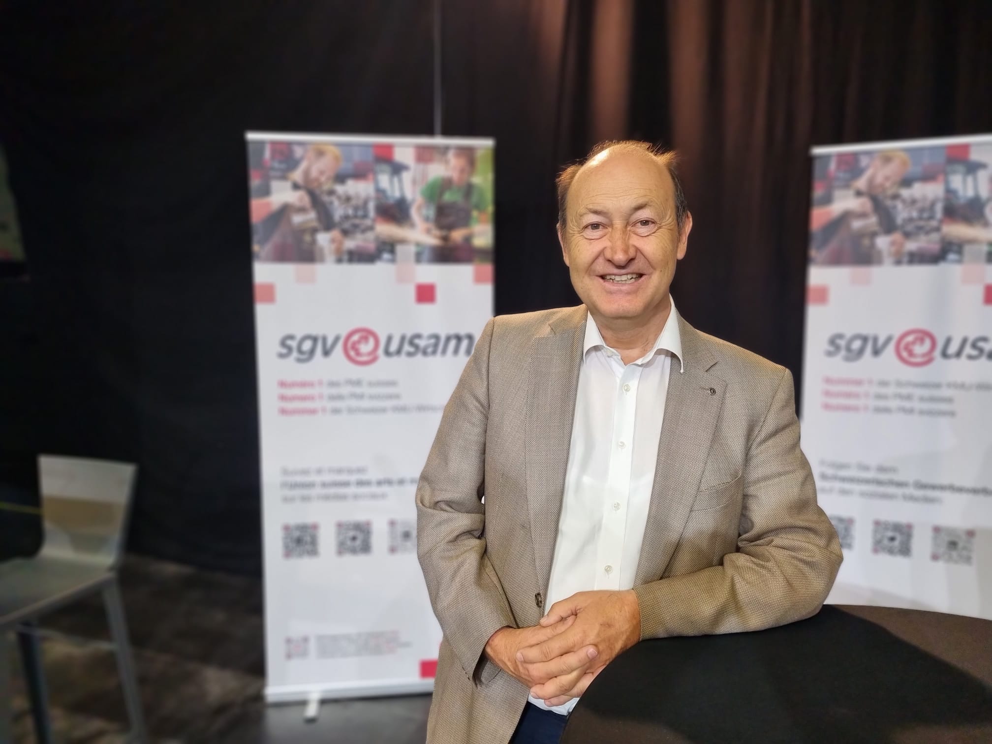 «Malgré le contexte, les PME suisses s’en sortent bien»: Pierre Daniel Senn, vice-président de l’USAM