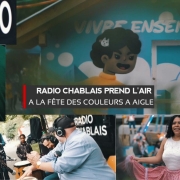 Votre radio prend l'air à la fête des Couleurs à Aigle