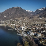 Villeneuve: la baignade dans le Léman interdite au moins jusqu'à mercredi