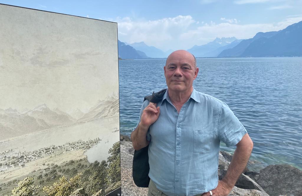 La vue sur les Dents du Midi, objet de promotion de Vevey depuis 300 ans