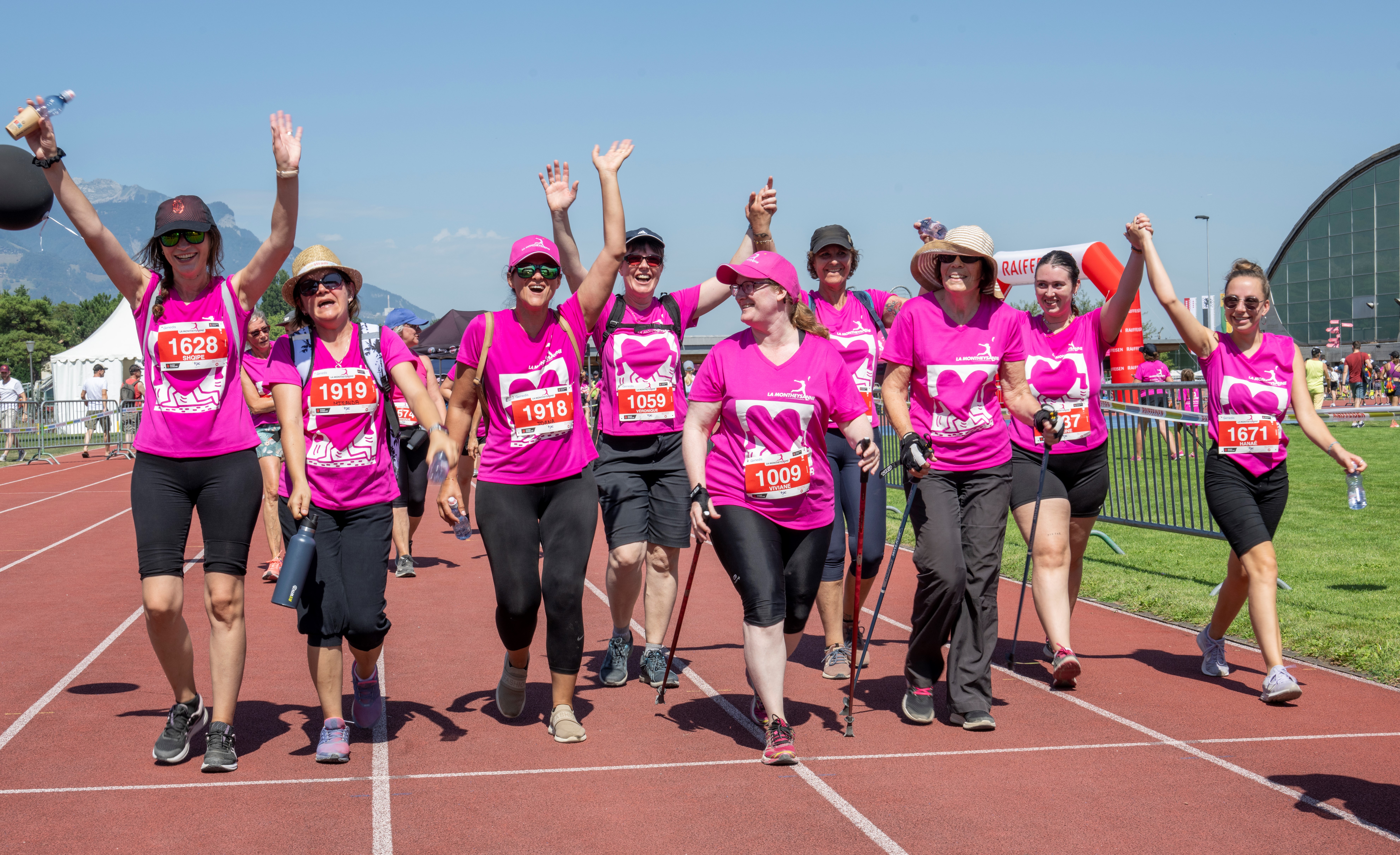 La Montheysanne: Plus de 1900 femmes ont couru contre le cancer