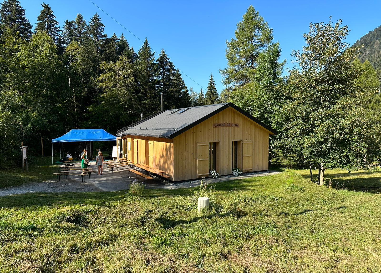 Corbeyrier: rénovée, la cabane de Luan reste un hymne à l'engagement pédagogique