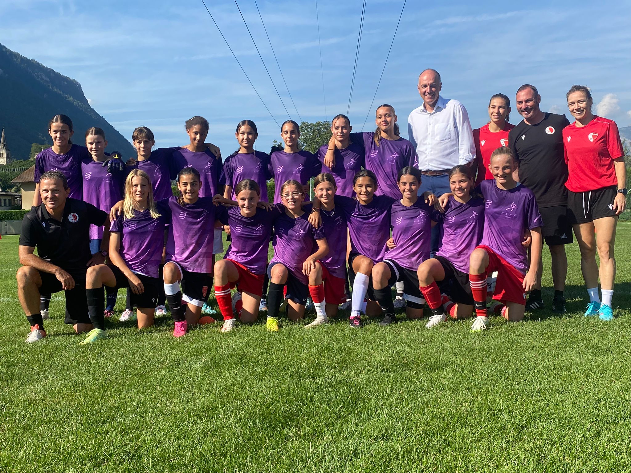 Football : Une filiale sport-étude 100% féminin a vu le jour en Valais