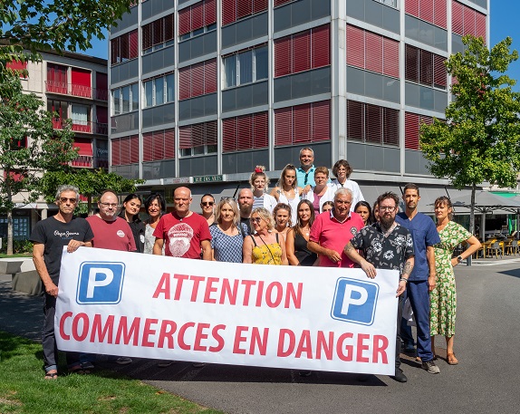 Le futur chantier du centre-ville de Monthey provoque la colère des commerçants