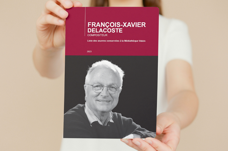 La Médiathèque Valais valorise le fonds du compositeur François-Xavier Delacoste