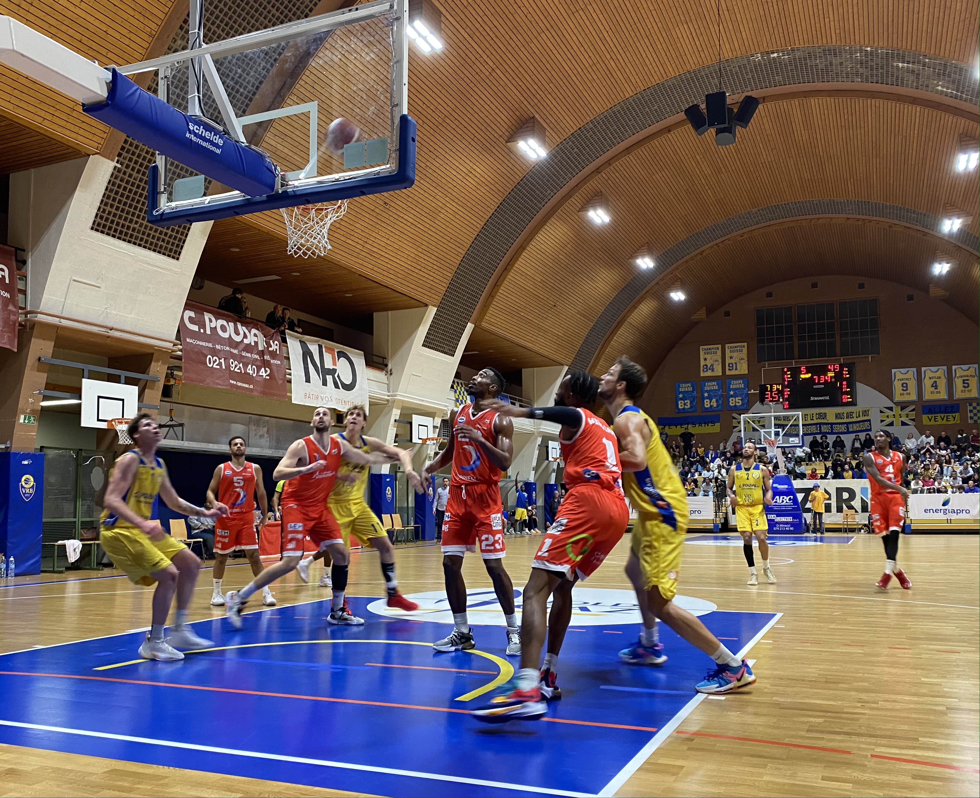 Basket: victoire de prestige pour Vevey face à Massagno