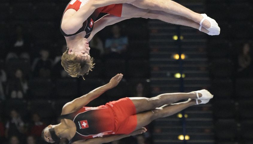 Trampoline: des résultats mitigés pour le duo Progin-Alves aux Championnats du monde