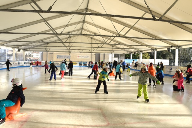 La patinoire saisonnière de Vevey change d'emplacement