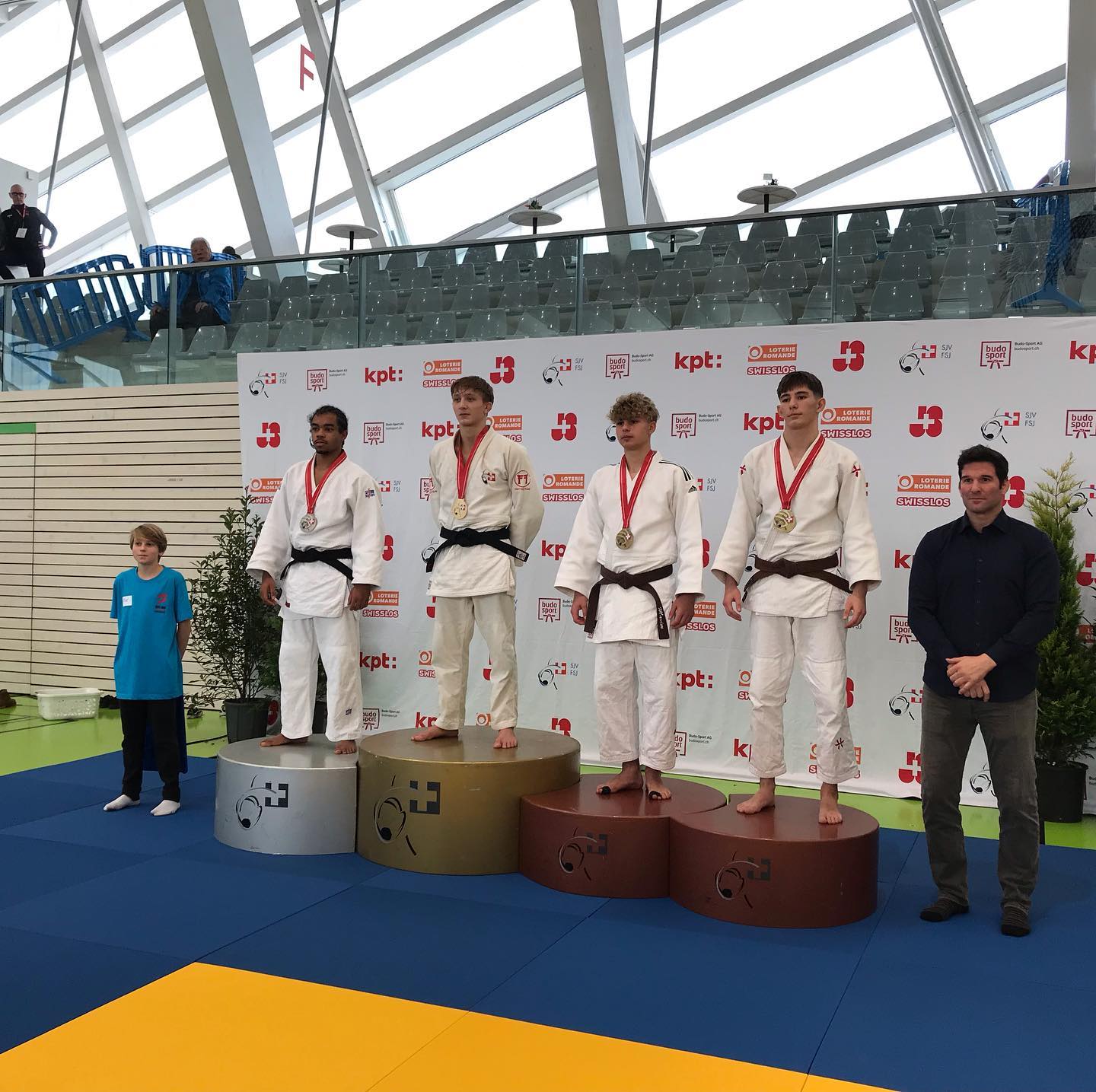 Judo: plusieurs médailles pour les athlètes de la région au Championnats suisses