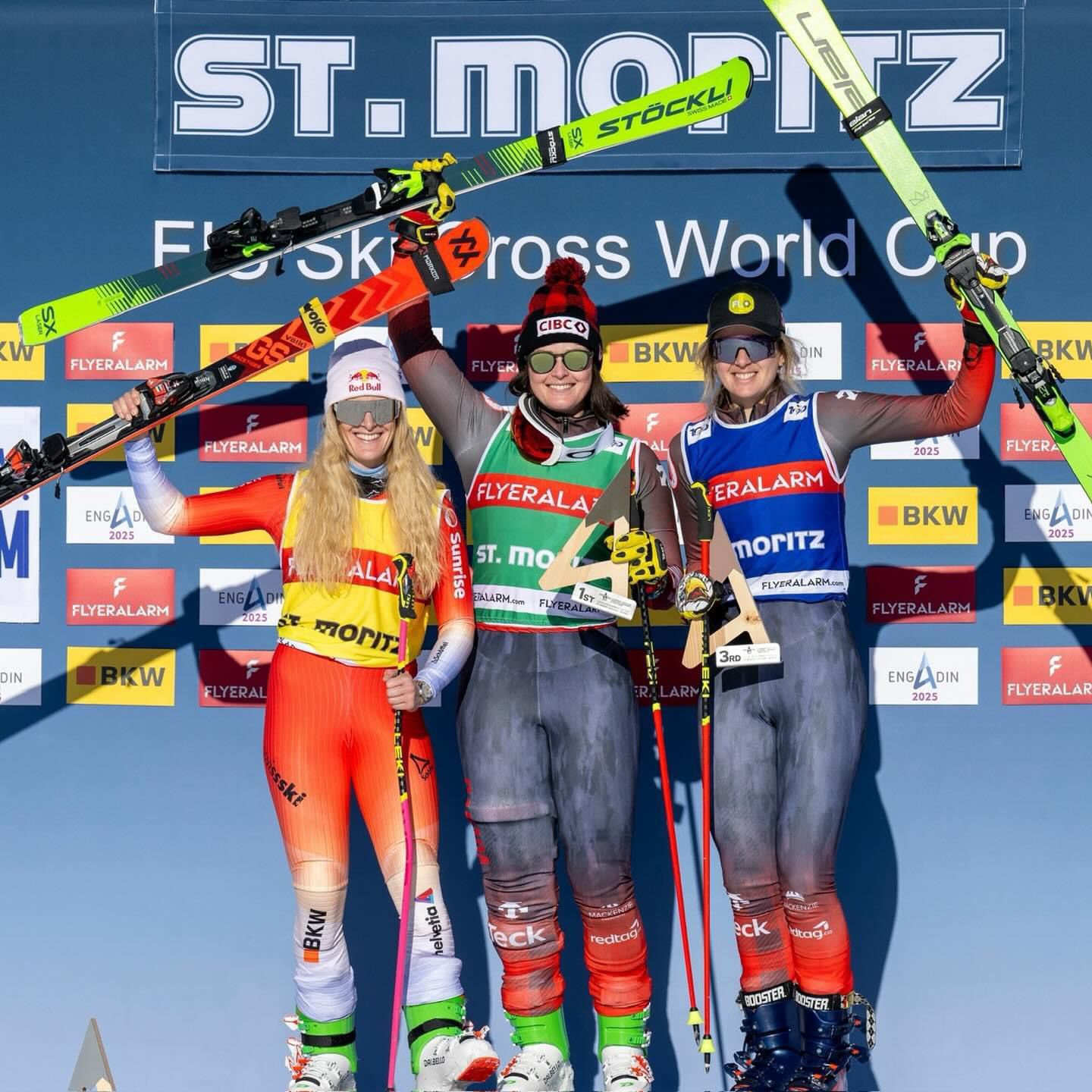Skicross: podium numéro 73 pour Fanny Smith