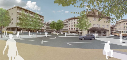 Aigle: La population devra se prononcer quant à l'avenir de la Place du Marché
