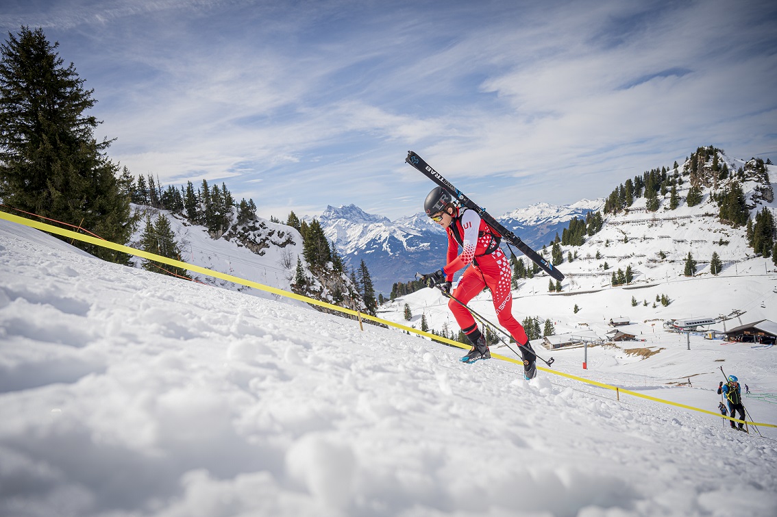 Ski alpinisme: les Suisses en vue sur le sprint de Villars