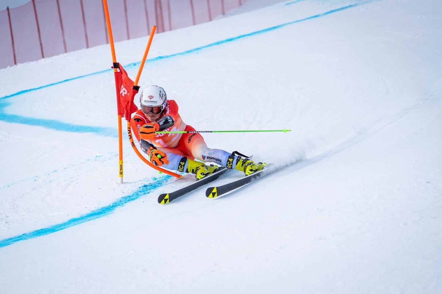 Ski alpin: la poisse pour Gaël Zulauf, qui met un terme à sa saison